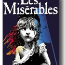 Les Miserables Poster Broadway Musical Blu Drop 1 11 x 17 Inches Ships SameDay f