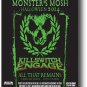 Killswitch Engage Poster Concert UPS Grn Blk 11 x 17 inches Ships SameDay From T