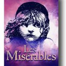 Les Miserables Poster Broadway Musical Purple 11 x 17 Inches Ships SameDay from