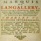 Memoires du Marquis de Langallery, Lieutenant-General des Armees de France, e
