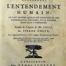 Essai Philosophique Concernant L'entendement Humain
