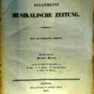 Allgemeine Musikalische Zeitung Zwei und Vierzigster Jahtgang 1840