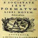 Iacobi Wallii e Societate Iesu Poematum Libri Novem