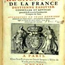 Les Recherches de la France - Augmentees en Ceste Derniere Edition de Trois L