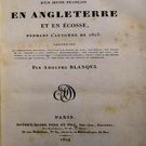 Voyage d un Jeune Francais en Angleterre et en Cosse Pendant l Automne de 182