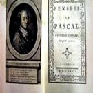 Pensees de Pascal Pensees de Pascal
