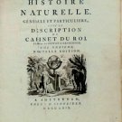 Histoire Naturelle, Generale et Particuliere, Avec la Description du Cabinet