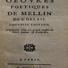 Oeuvres Poetiques - Nouvelle Edition Augmentee D'un Tres-Grand Nombre de Piec