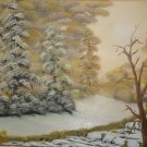 A golden winters day