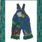 Custom Surfer Ocean Overalls or Pants