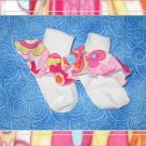 Ruffle Socks Made With Baby Lulu Fabric