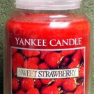 Yankee Candle "Sweet Strawberry" 22oz. Housewarmer Candle