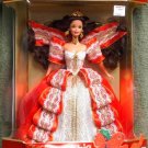 Mattel 10th Anniversary Happy Holidays Special Edition Barbie Doll (Gold Background Package)