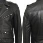 Men Cowhide Brando Leather Biker Jacket