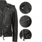 Men Cowhide Brando Leather Biker Jacket