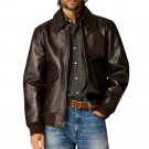 Men Aviator A2 Vintage Brown Leather Bomber Men Aviator A2 Vintage Brown Leather Bomber