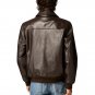 Men Aviator A2 Vintage Brown Leather Bomber