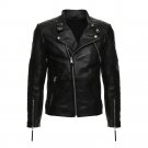 Men Asymmetrical Black Quilted Leather Moto Jacket Men Asymmetrical Black Quilted Leather Moto Jacket