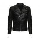 Men Black Quilted Leather Moto Jacket Men Black Quilted Leather Moto Jacket