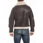 Sheepskin B3 Raf Men Fur Shearling Bomber Brown Aviator Jacket