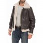 Sheepskin B3 Raf Men Fur Shearling Bomber Brown Aviator Jacket