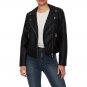 Women Black Asymmetrical Motorcycle Leather Jacket