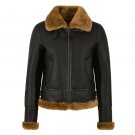 Women Black Aviator B3 Bomber Leather Jacket Women Black Aviator B3 Bomber Leather Jacket