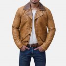 Men Arthur RDR Classic Brown Leather Trench Coat Men Arthur RDR Classic Brown Leather Trench Coat
