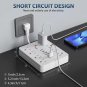 14-in-1 Heavy-Duty Power Strip with USB & USB-C Ports