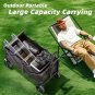 Heavy-Duty All-Terrain Folding Camping Cart
