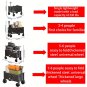 Heavy-Duty All-Terrain Folding Camping Cart