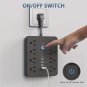 âš¡ 14-in-1 Power Strip with Surge Protection - USB-C Fast Charging