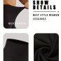 5-Pack Super Soft Leggings for Women &acirc;�� High-Waisted Tummy Control
