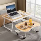 Portable Laptop Bed Table with Cup Holder and Tablet Card Slot