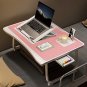 Portable Laptop Bed Table with Cup Holder and Tablet Card Slot
