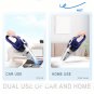 Powerful Cordless Car Vacuum Cleaner &acirc;�� 5000Pa Strong Suction, USB Rechargeable