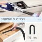 Powerful Cordless Car Vacuum Cleaner &acirc;�� 5000Pa Strong Suction, USB Rechargeable