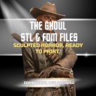 Ghoul STL File | Horror 3D Model | Pre-Supported & Unsupported