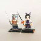 Demon Slayer Blades Kocho, Hashibira Figurine Miniatures Minifigure