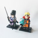 Naruto Uzumaki Naruto, Uchiha Sasuke Figurine Miniatures Minifigure