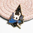 Hollow Knight Indie Game Silksong Enamel Pin: Hollow Knight, Hornet, Troupe Master Grimm
