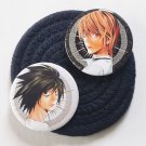Death Note L, Night, Misa Japan Manga Comic Animation Pin Badge Death Note L, Night, Misa Japan Manga Comic Animation Pin Badge