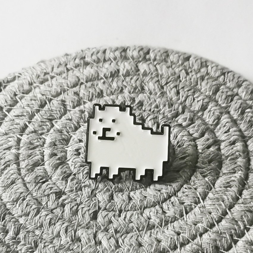 Undertale Toby Fox and Sans Video Game, Indie Game Metal Pin Accessory