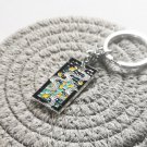 Demon Slayer Blades Tanjiro Kamado Anime and Cartoon Metal Keychain Accessory