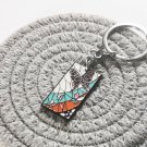 Demon Slayer Blades Tanjiro Kamado Anime and Cartoon Metal Keychain Accessory