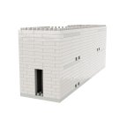 Archbrick Row House in Sumiyoshi Brick (Tadao Ando) Nanoblock Constructional Toy Brick