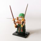 One Piece Luffy, Zoro Anime and Cartoon Figurine Minifigure