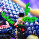 One Piece Luffy, Zoro Anime and Cartoon Figurine Minifigure