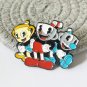 Cuphead Game, Indie Game, Anime and Cartoon Metal Pin Badge Accessory