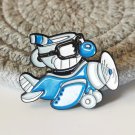 Cuphead Mugman Game, Indie Game, Anime and Cartoon Metal Pin Badge Accessory